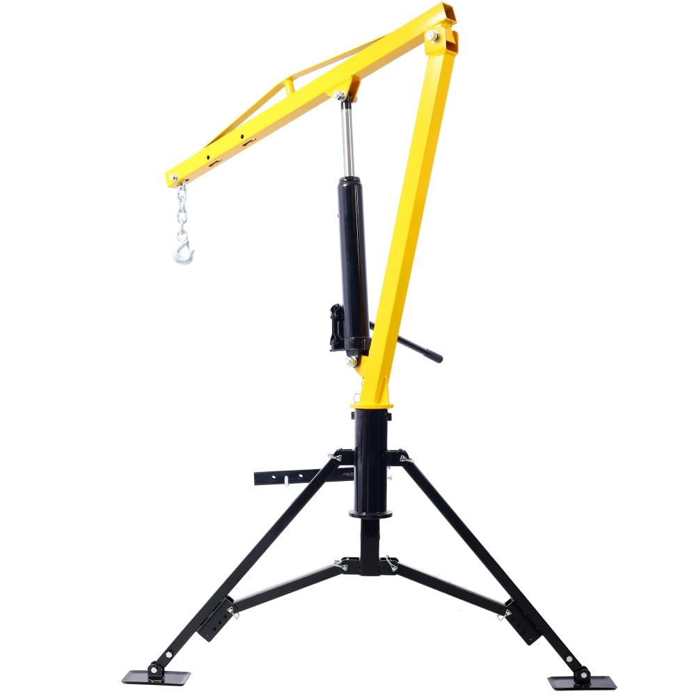 1000 lbs Hydraulic Truck Bed Crane Hoist B8355
