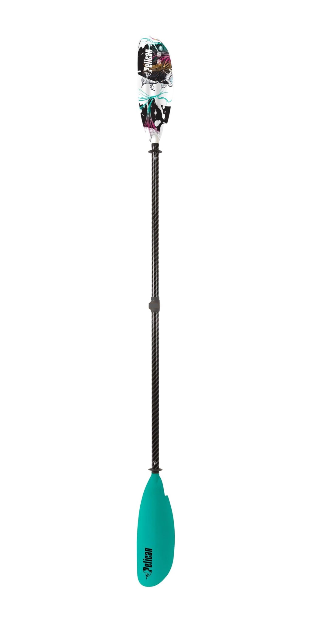 Adjustable Fiberglass Kayak Paddle with Nylon Blades T3088