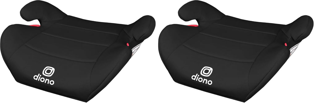 Black Backless Booster Car Seat, Pack of 2 R553