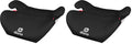 Black Backless Booster Car Seat, Pack of 2 R553