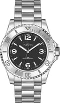 40mm Steel Black Dial Quartz Watch A25250