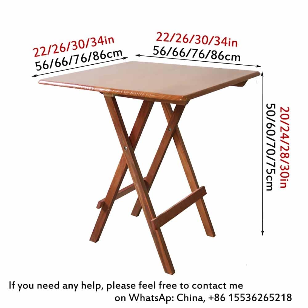 Folding Wood Table B895