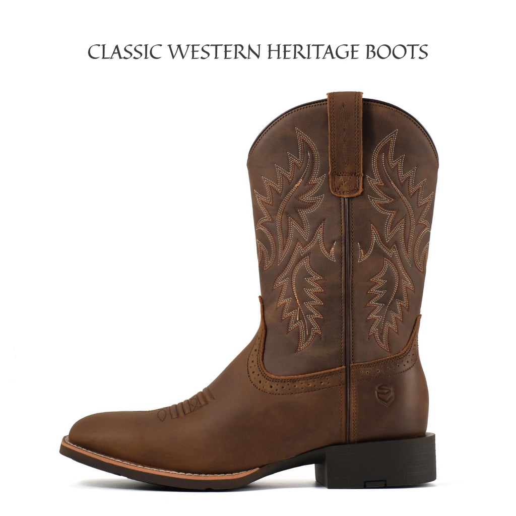 Cowboy Boots Square Toe Western Boot E152422