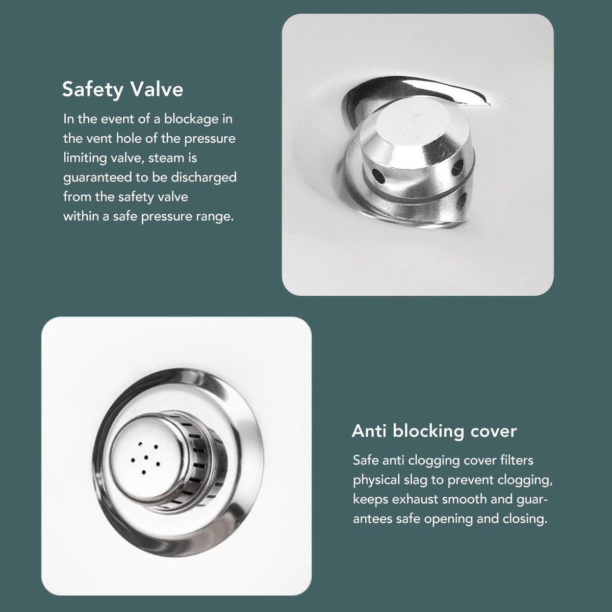 Stainless Steel 3L Pressure Cooker D6034
