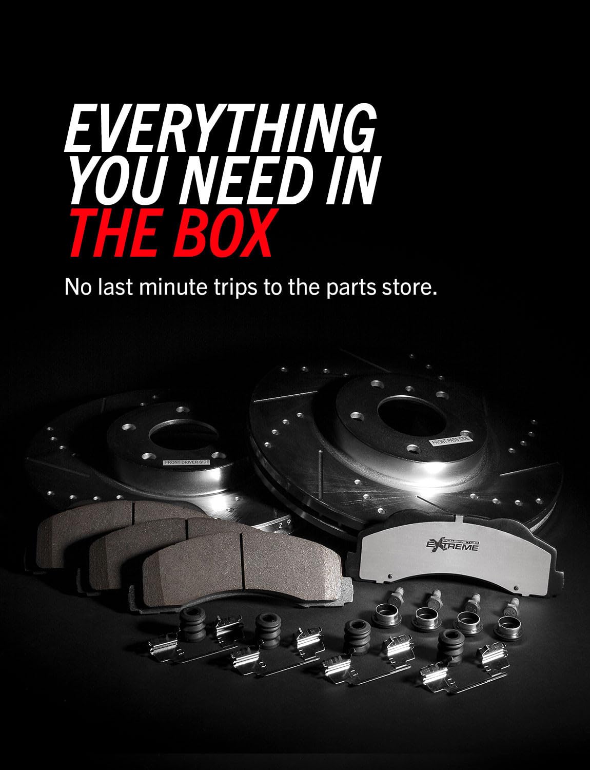 Rear Brake Pad & Rotor Kit V821900