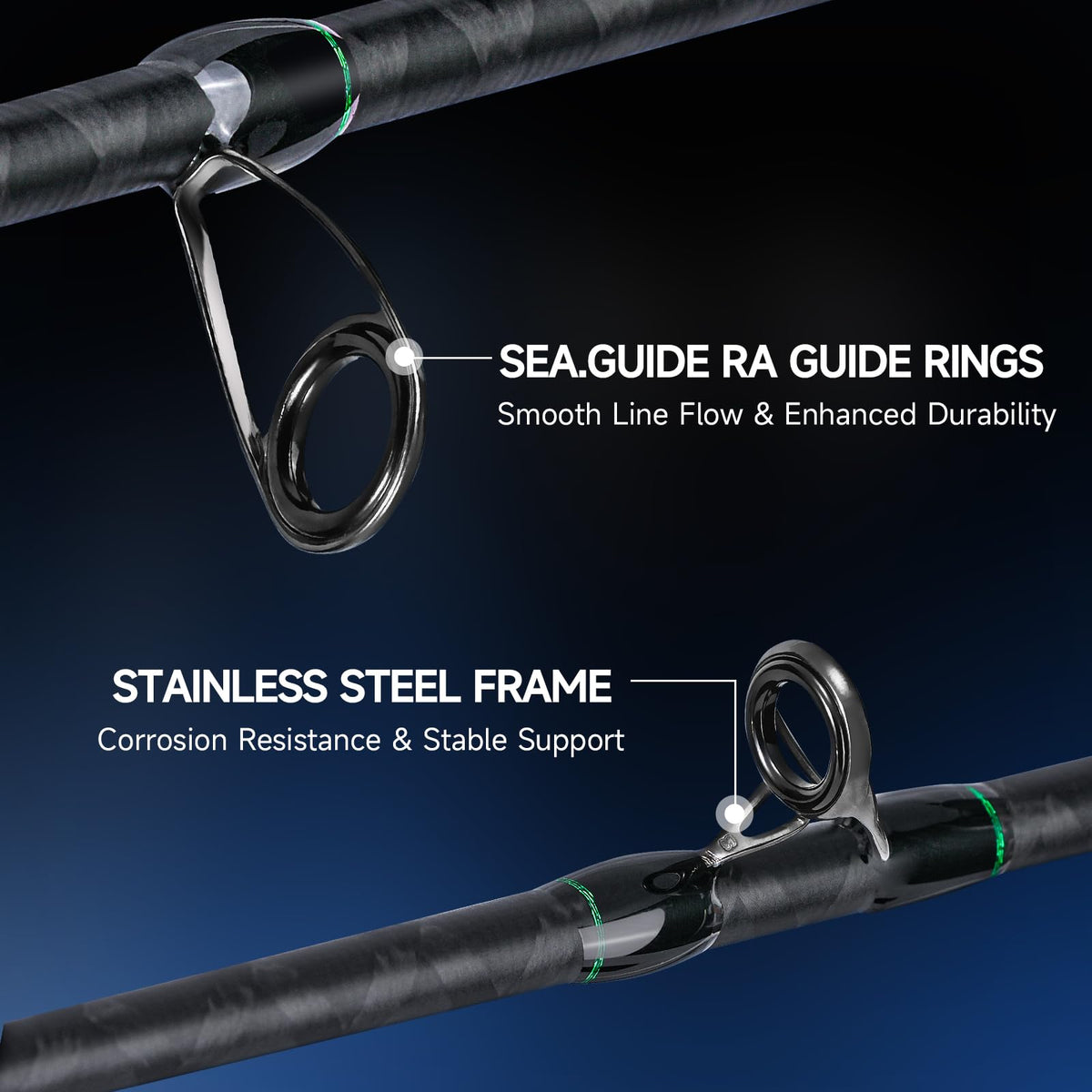 Heavy 2-Piece Fishing Rod R948