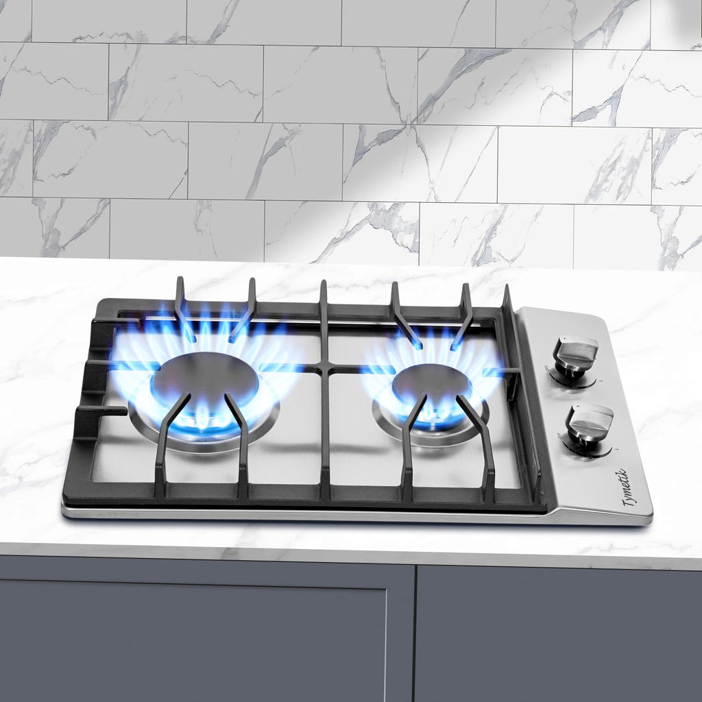 12 Inch 2 Burners Stainless Steel Gas Cooktop S254