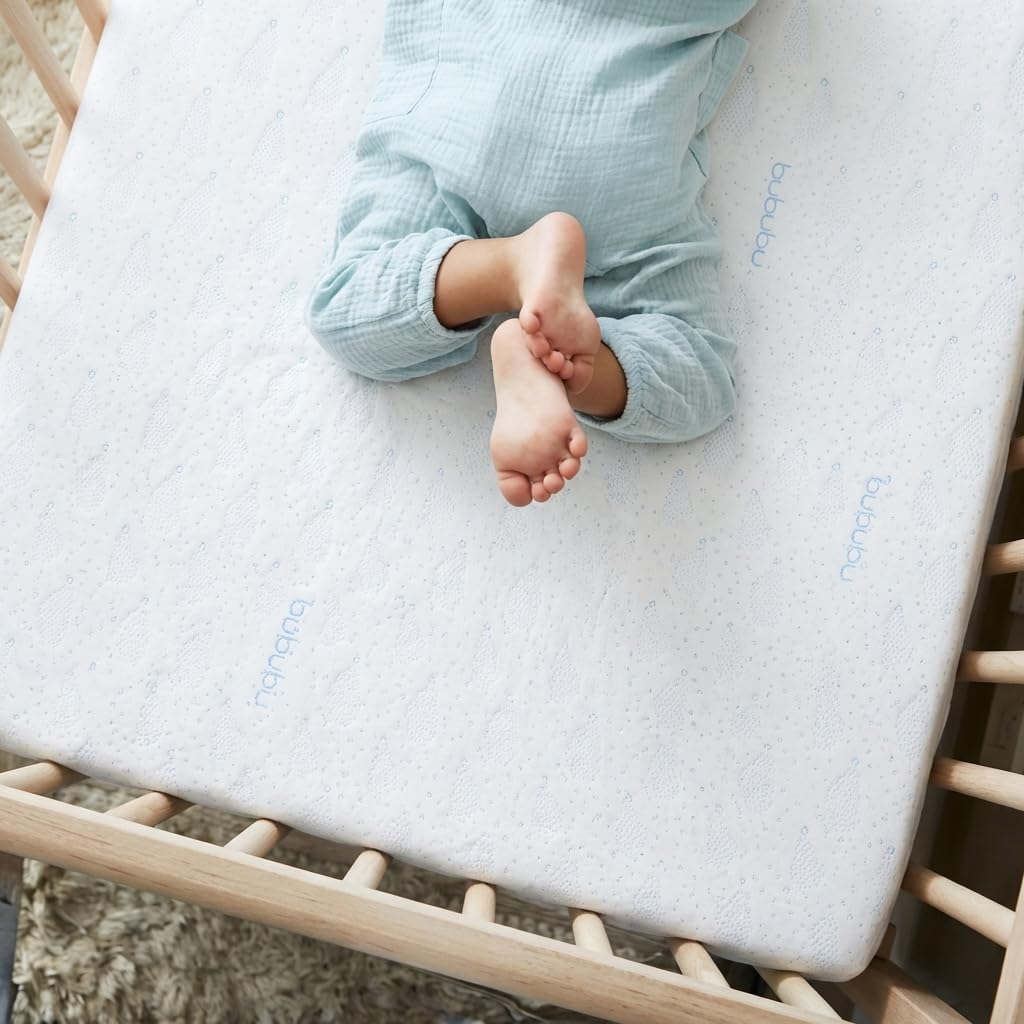 52x27.5x6 Dual-Sided Gel Memory Foam Crib Mattress S7201
