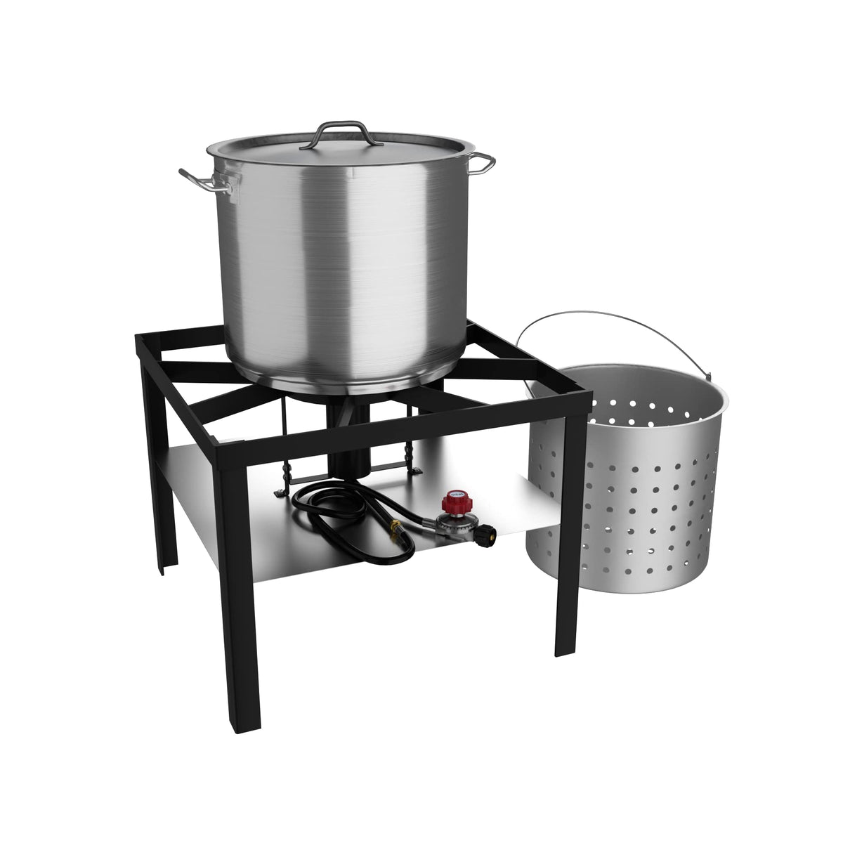 60 Qt. Aluminum Outdoor Seafood Boiler/Steamer Kit K94359