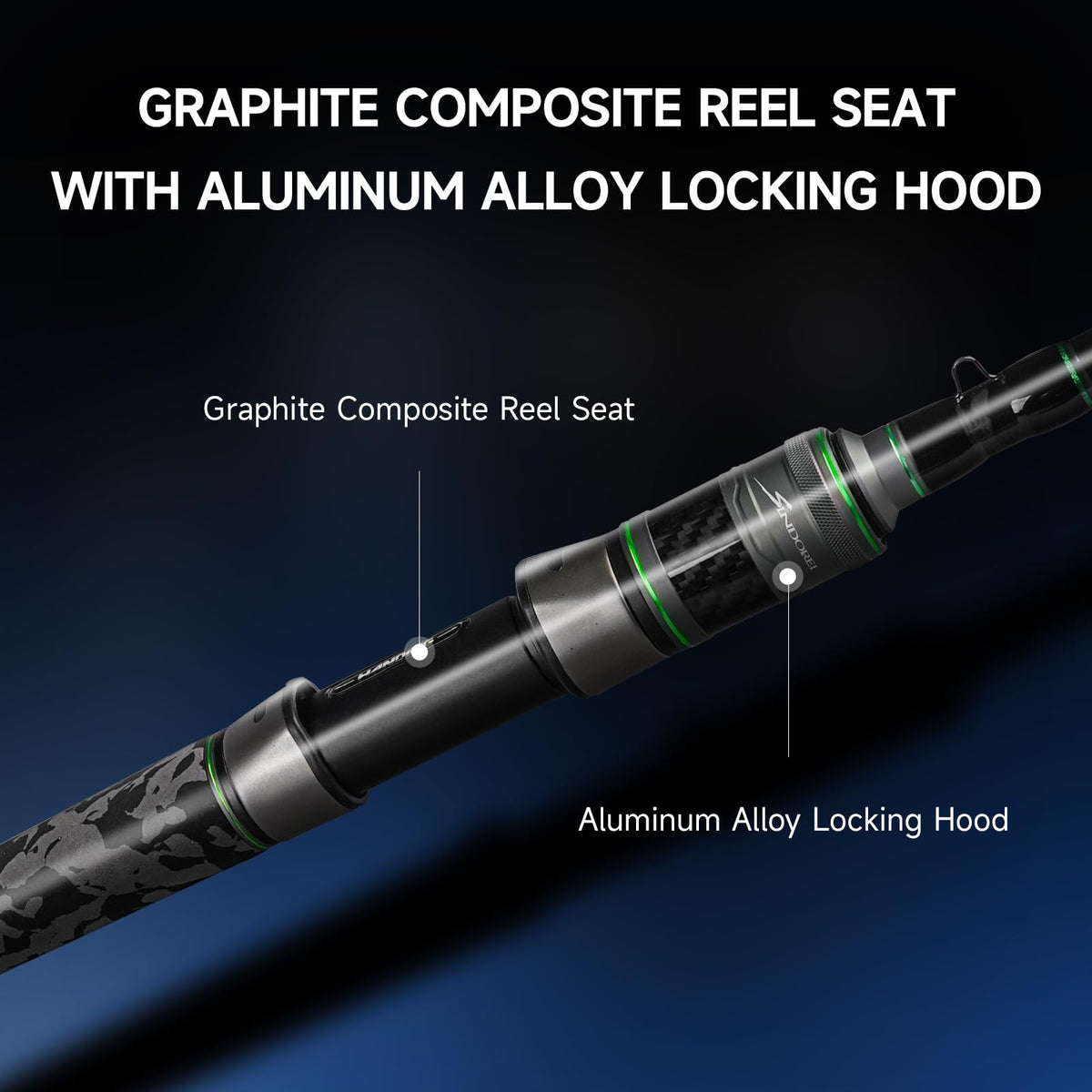 Heavy 2-Piece Fishing Rod R948