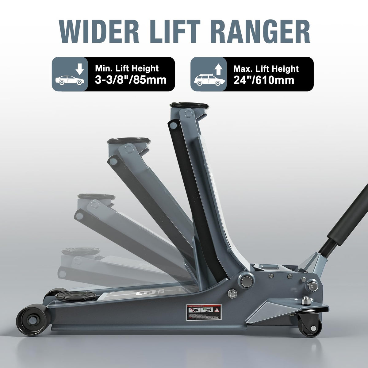 3 Ton Low Profile Hydraulic Floor Jack K647