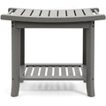 Teak Shower Bench with Storage Shelf C3146