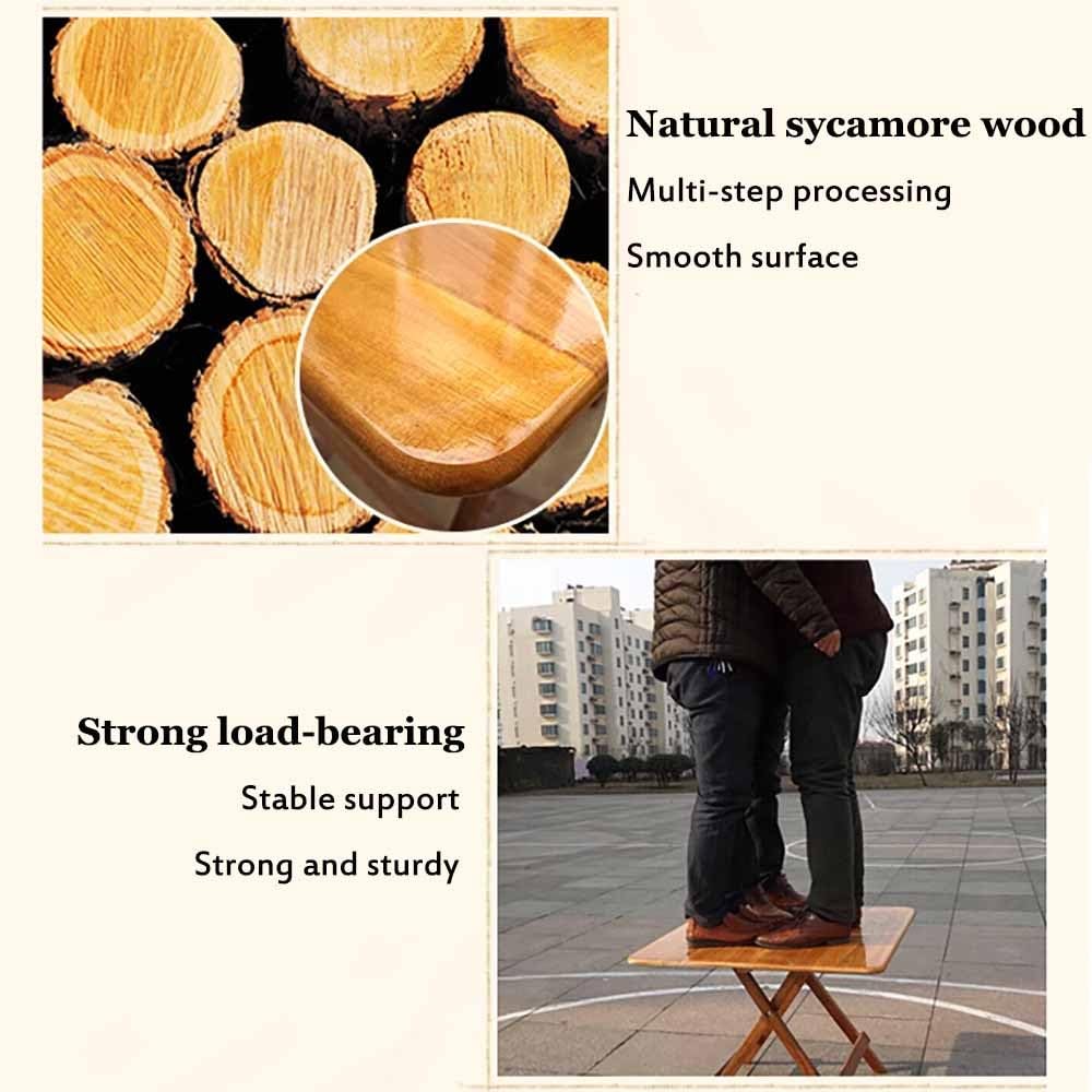 Folding Wood Table B895