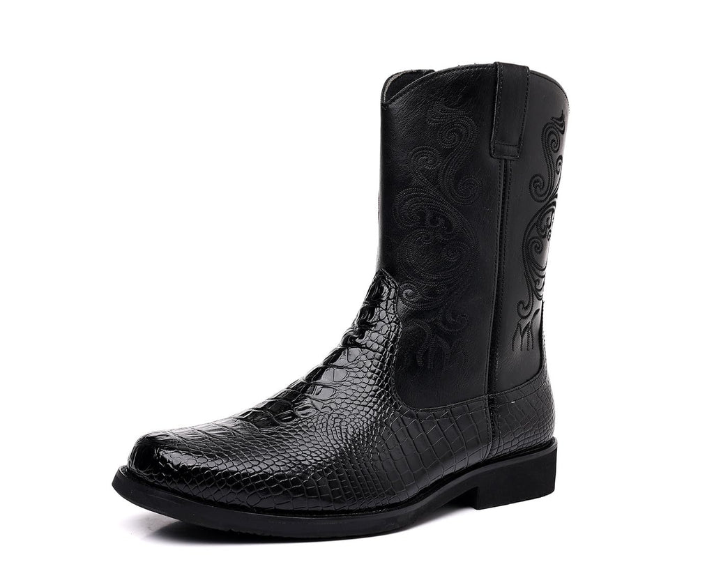 Crocodile Western Cowboy Boots K8834