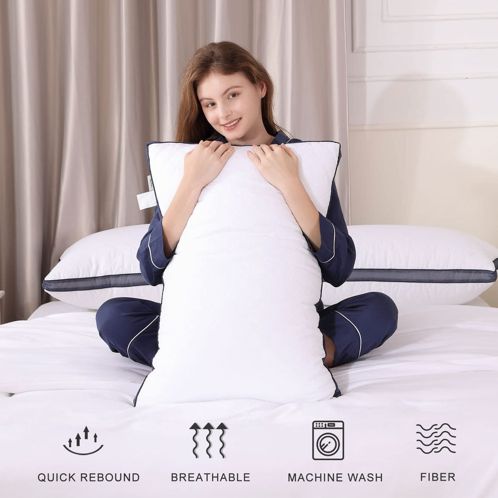 Queen Size Bed Pillows Set of 2 M458