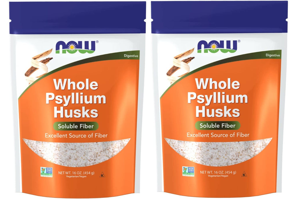 Psyllium Husks Whole 16 Oz Pack of 2 V81564
