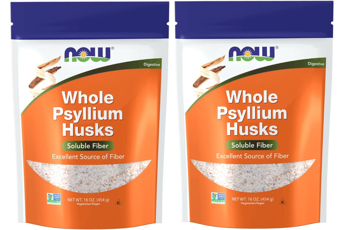 Psyllium Husks Whole 16 Oz Pack of 2 V81564