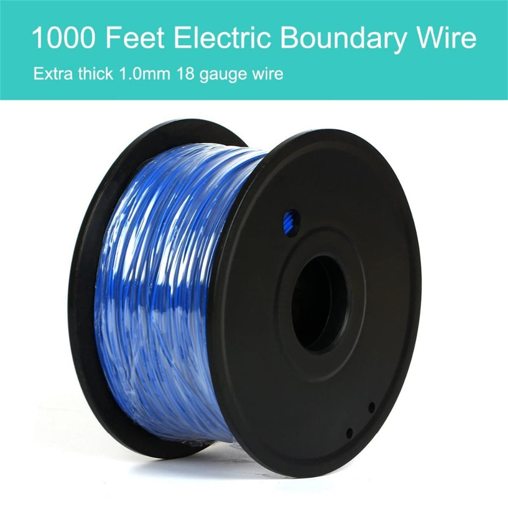 Electric Dog Fence, 984 Ft Wire, IP66 Waterproof Receiver J13969