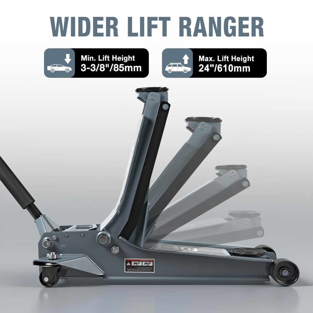 3 Ton Low Profile Hydraulic Floor Jack Z5090