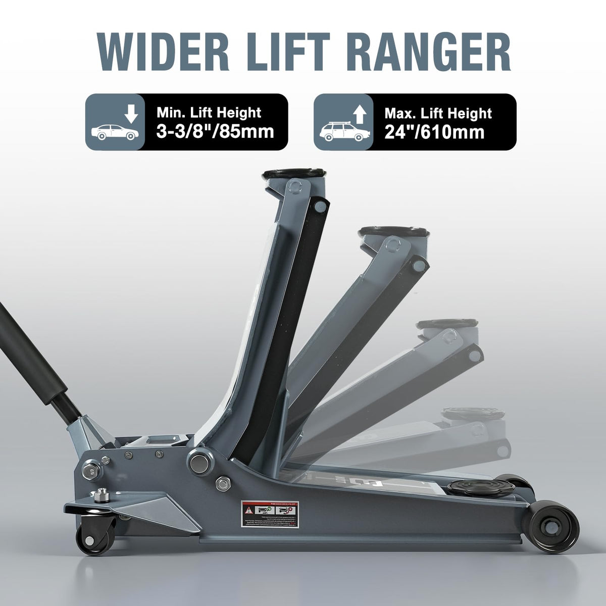 3 Ton Low Profile Hydraulic Floor Jack Z5090