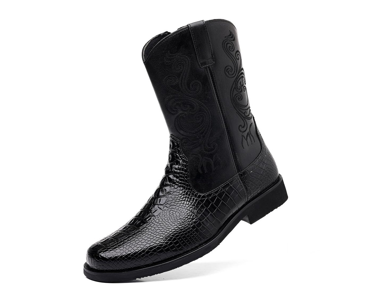 Crocodile Western Cowboy Boots K8834