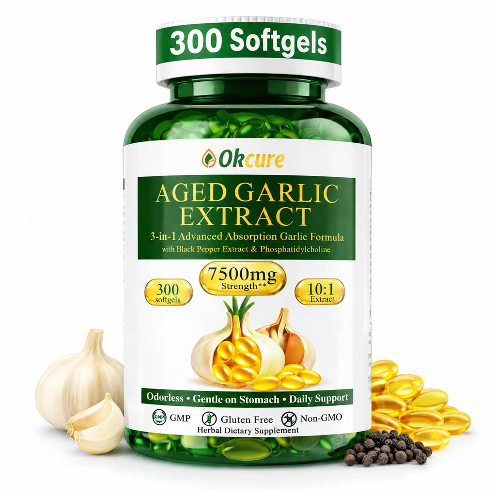 Odorless Garlic Supplement, 300 Softgels Y6737