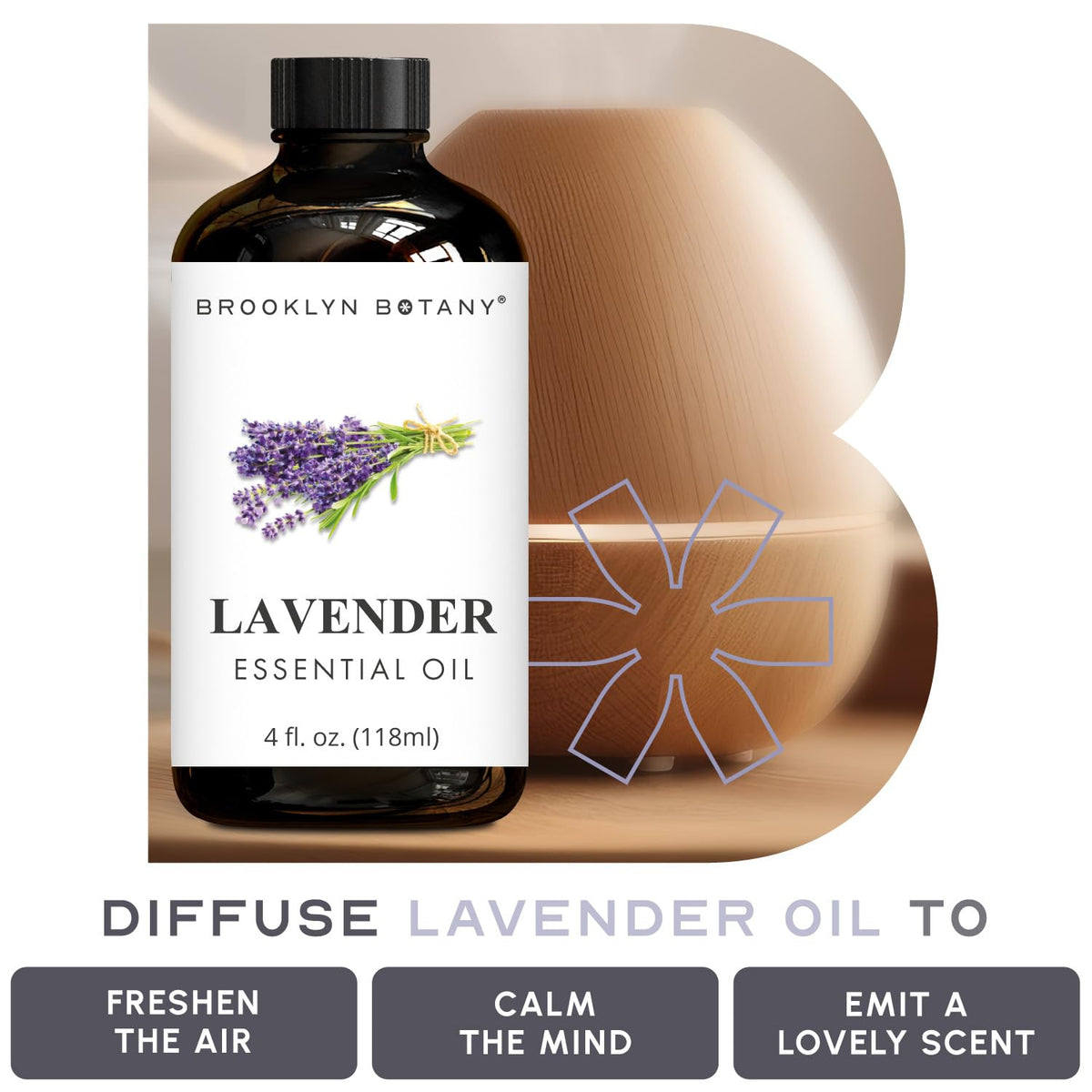 Lemon Eucalyptus & Lavender Essential Oils 4 Fl Oz Pack of 2 X185191