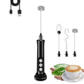 Rechargeable Handheld Milk Frother with 3 Stainless Steel Whisks R56880
