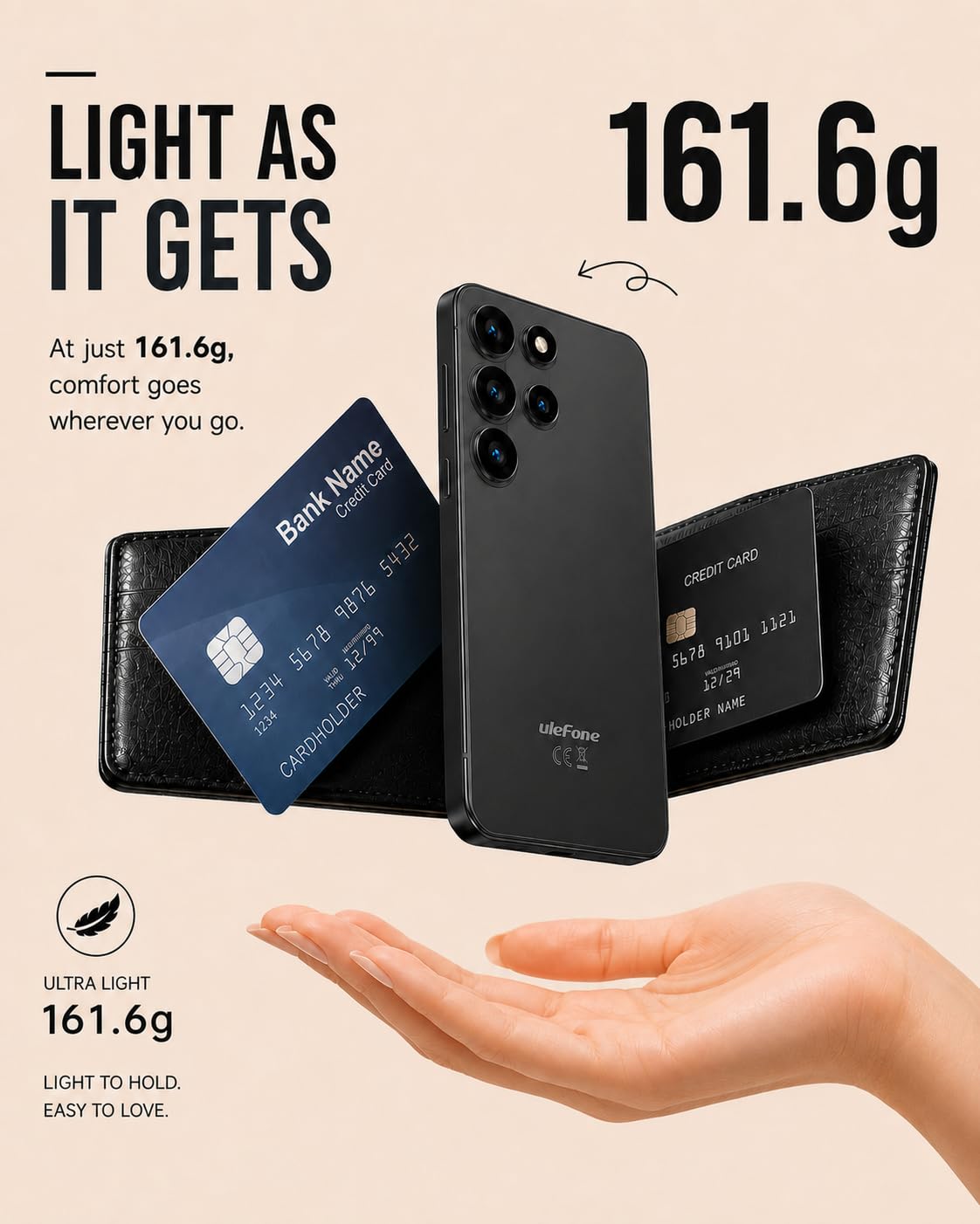 Unlocked 5" Compact Android Smartphone N6182