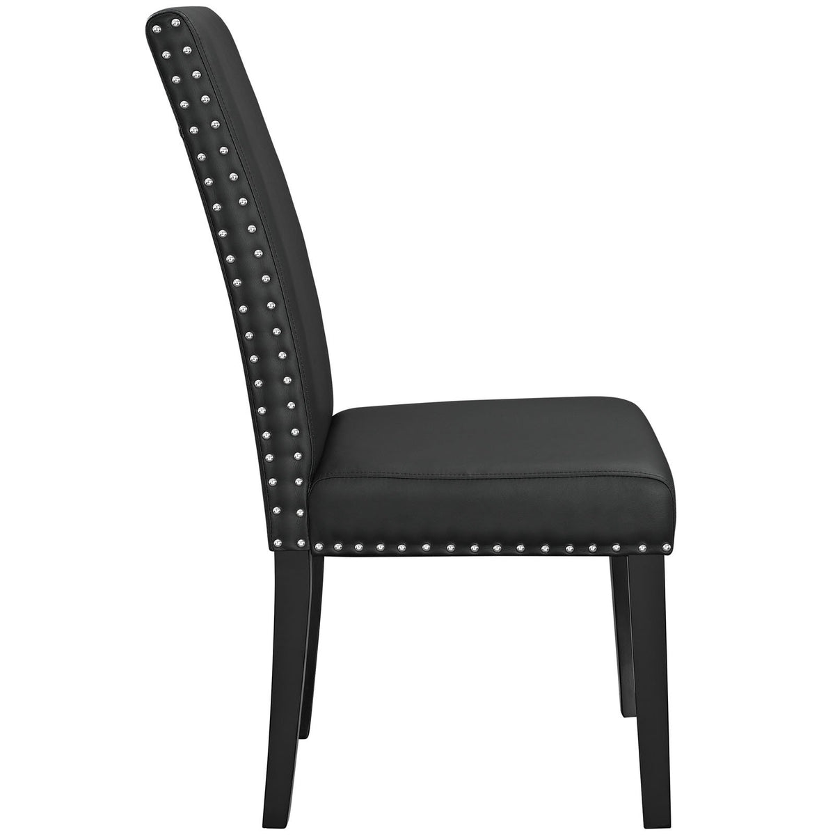Black Faux Leather Dining Chair T55115