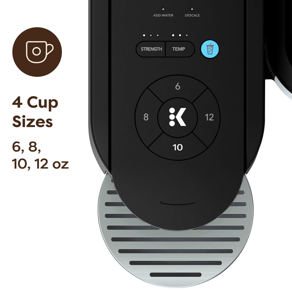 Black Single Serve K-Cup Pod Coffee Maker N847489