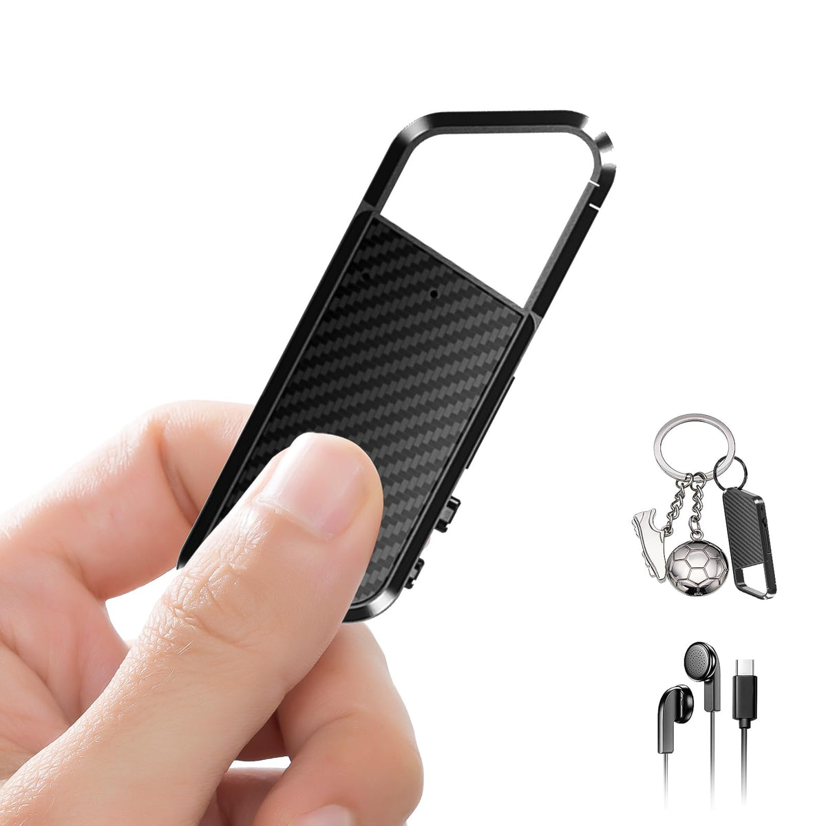 Voice Activated Recorder with Noise Reduction Portable Audio Recorder M559
