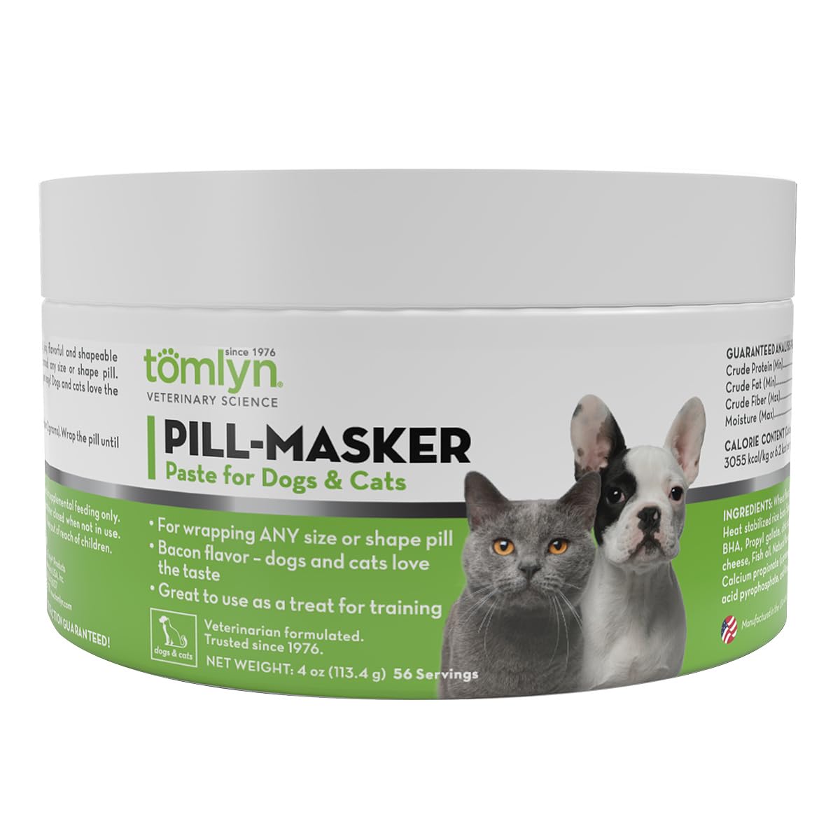 Bacon-Flavored Paste for Dogs & Cats, 4oz C51773