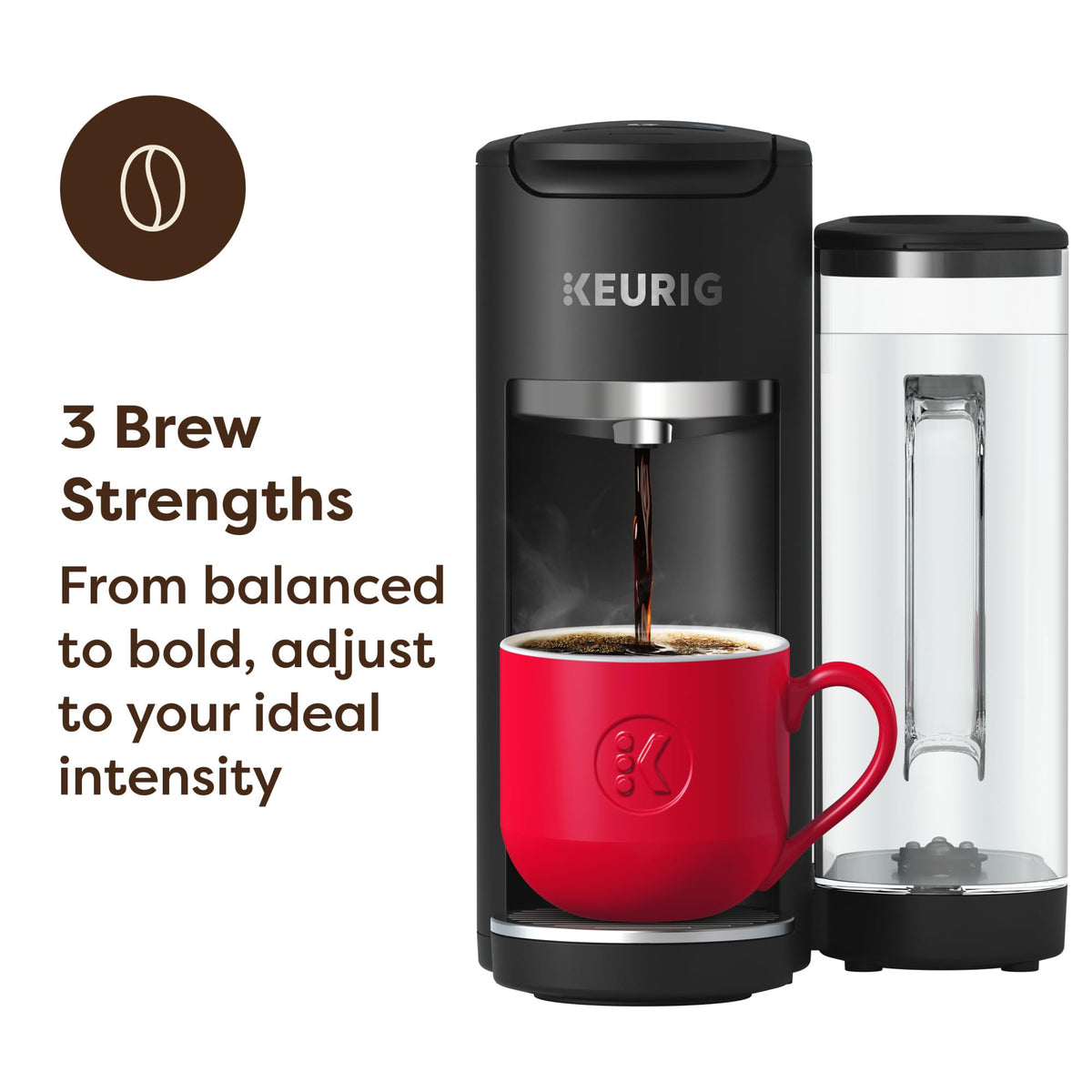 Black Single Serve K-Cup Pod Coffee Maker N847489