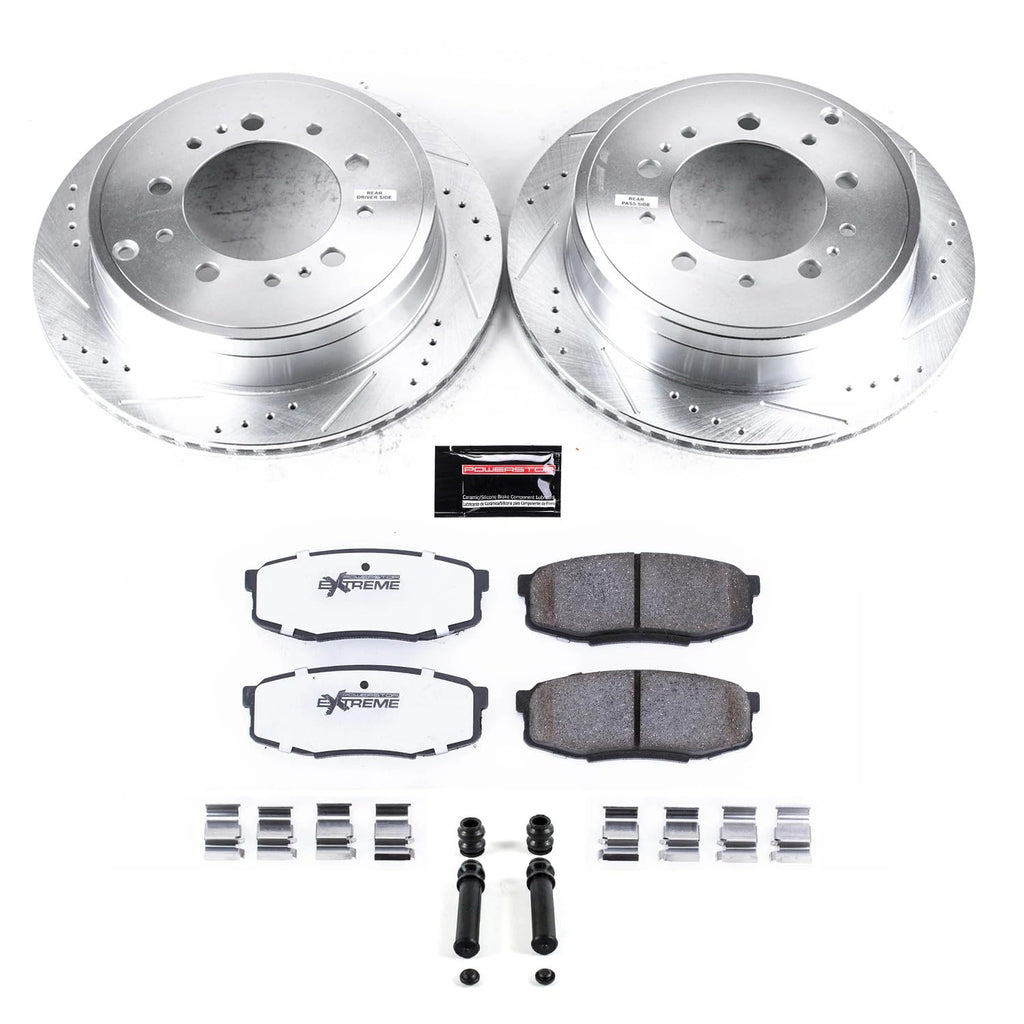 Rear Brake Pad & Rotor Kit V821900