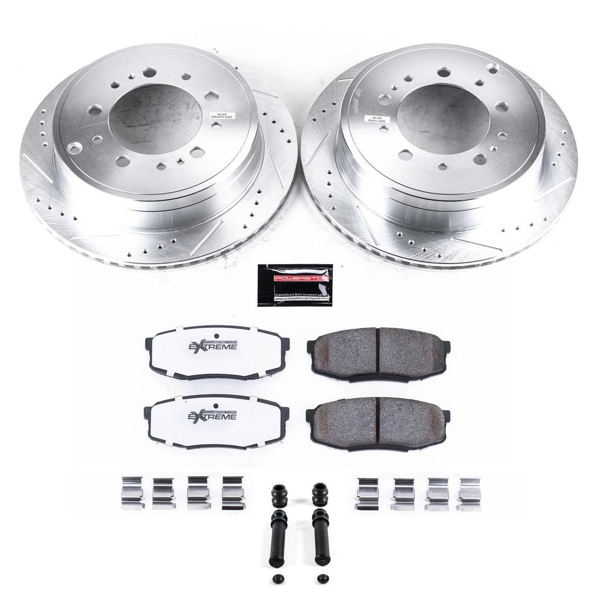 Rear Brake Pad & Rotor Kit V821900
