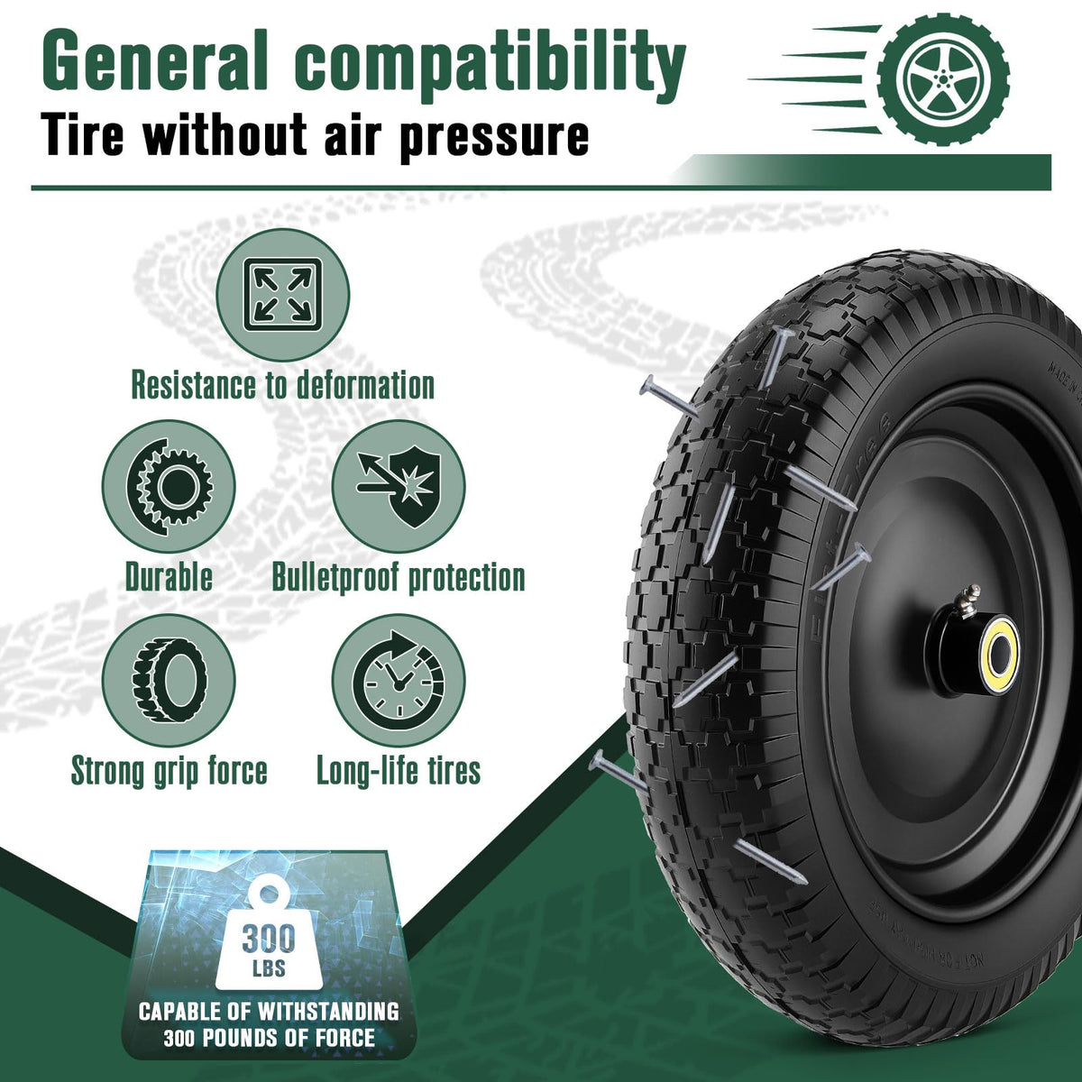 4.80/4.00-8 Wheelbarrow Tire N4823