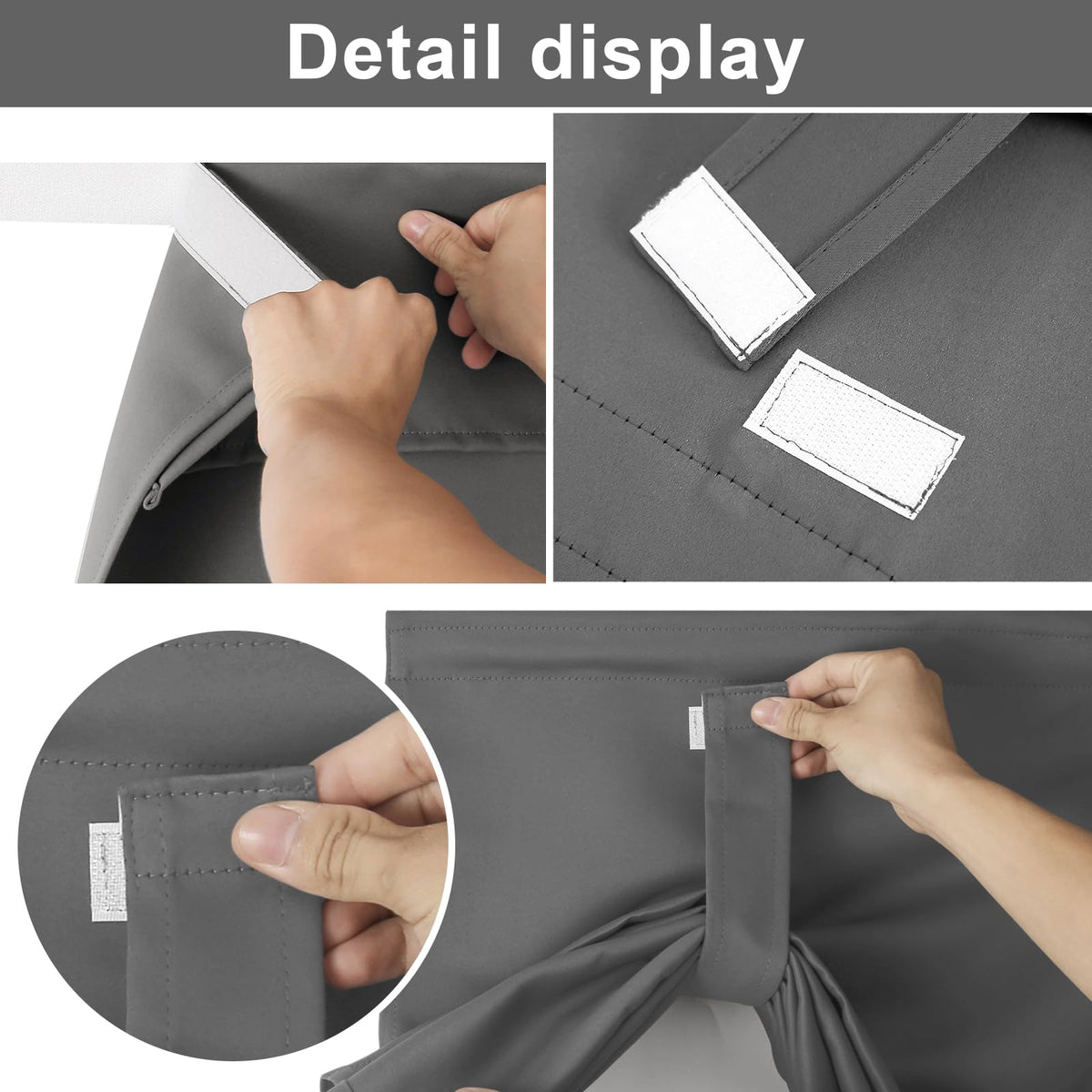 100% Blackout Door Curtains G205116