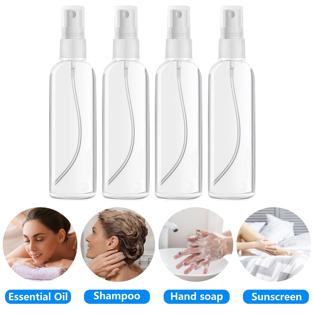 4 Pack 3.4 Oz Travel Bottles K16899