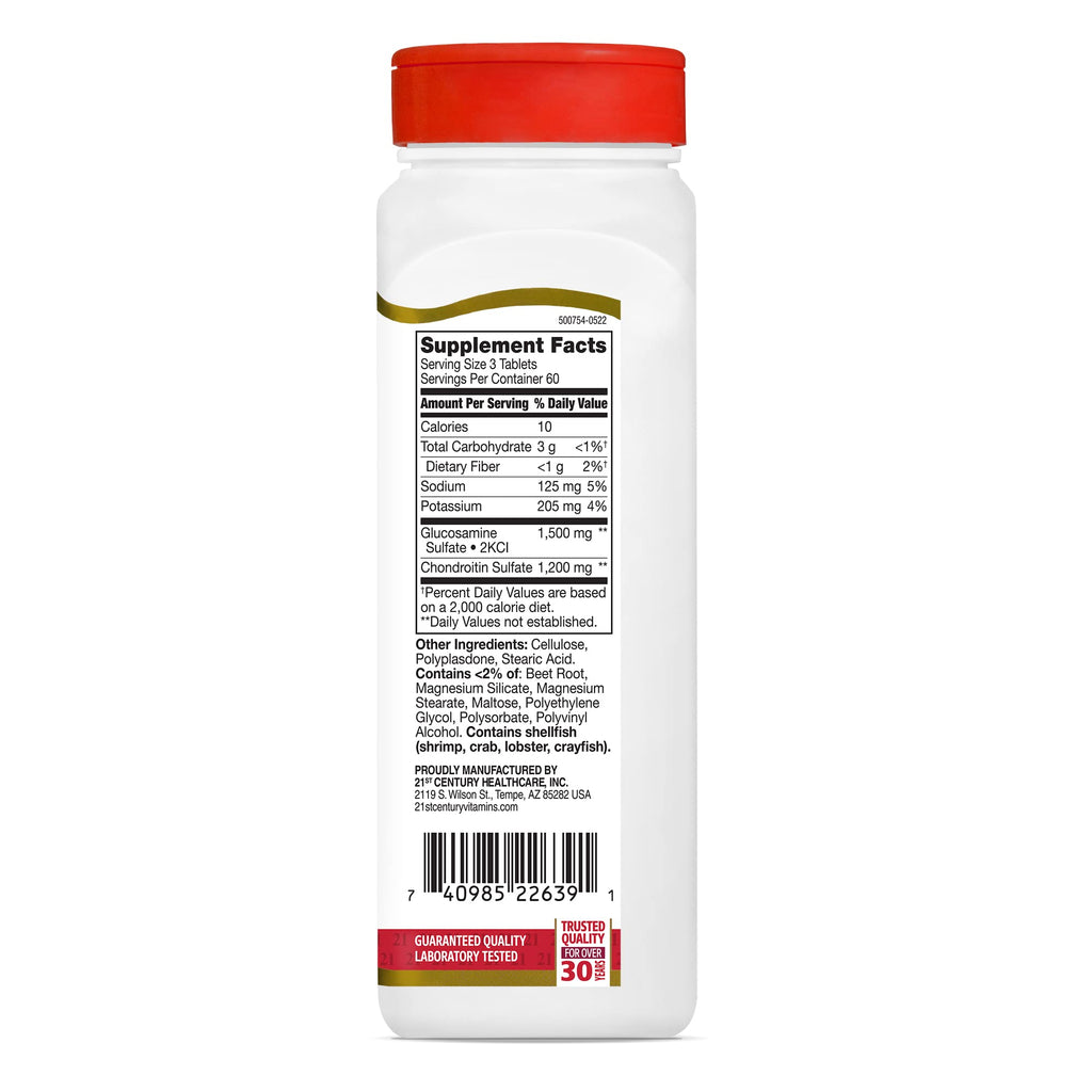 Glucosamine Chondroitin 500/400mg 180ct J432283