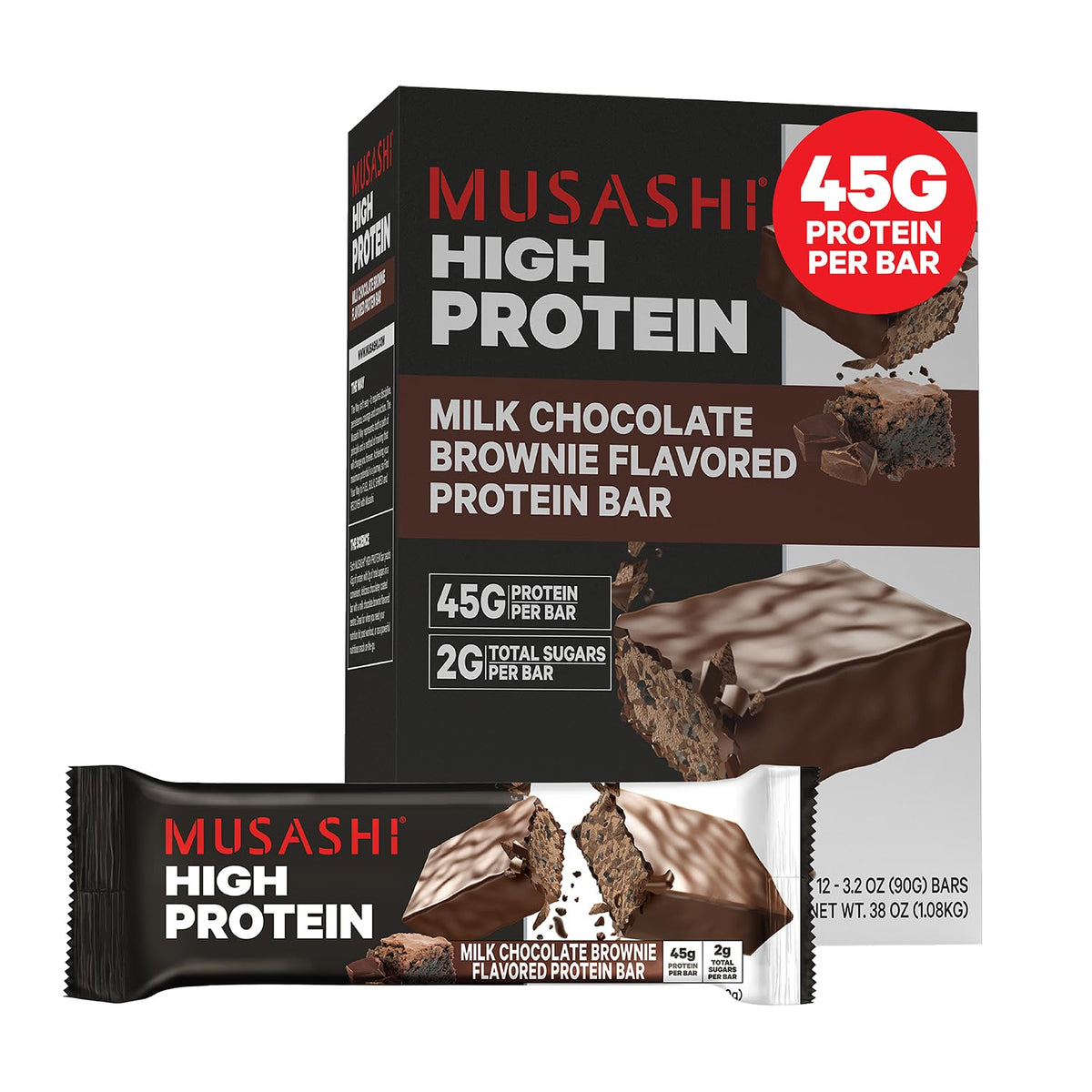 High Protein Bar Milk Chocolate Brownie J859842