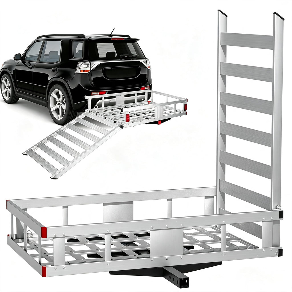 Wheelchair Scooter Carrier with Ramp, 500 lbs Capacity Q23630