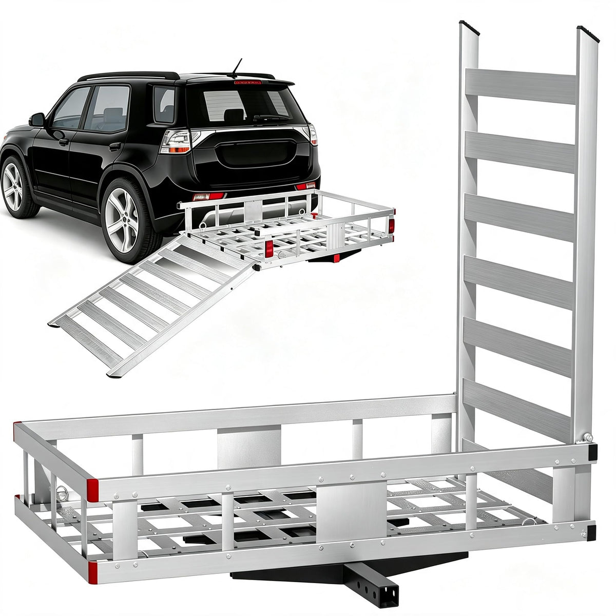 Wheelchair Scooter Carrier with Ramp, 500 lbs Capacity Q23630