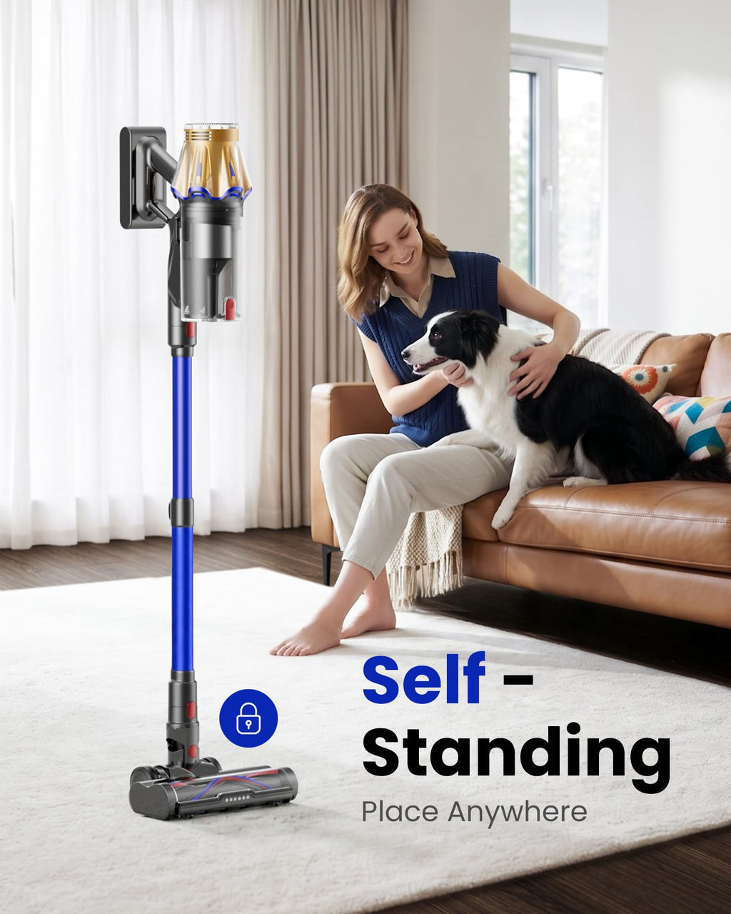 650W 60KPA Cordless Stick Vacuum Cleaner W401