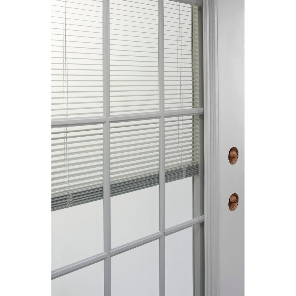 Primed Steel Right-Hand Inswing Full Lite Prehung Front Door 36" x 80" U881