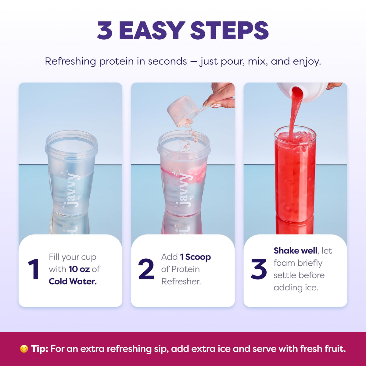 Clear Whey Protein Powder Strawberry Berry Acai K862