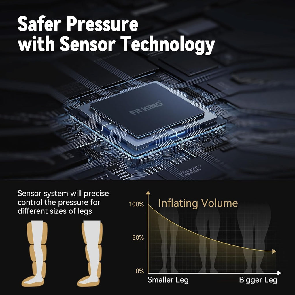 Cordless Leg Massager Compression Boots W6952