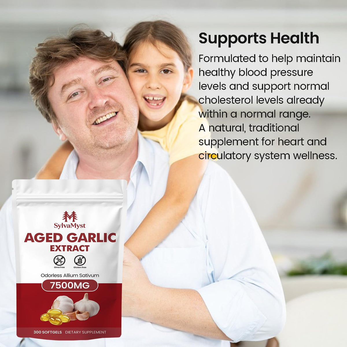 Aged Garlic Extract Capsules 300 Count X438