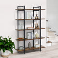 5-Tier Wood and Metal Book Shelf P7403