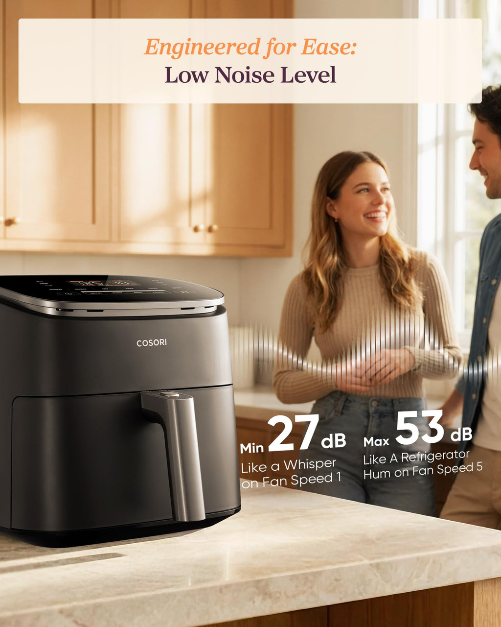 6 Qt Ceramic Coating Air Fryer D791116
